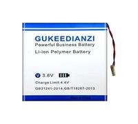 Batería de reproductor de MP3 de gran capacidad de 1250 mAh compatible con Sony NWZ-E444 NWZ-E445 NWZ-E345 NWZ-WH303 E373 E383 A864 A865 LIS1425HNPC SRS-BTV5 NWZ-E344 NWZ-E443 larga NWZ-E4 duradero 44