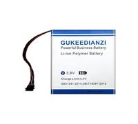 Batería de reproductor de música de larga duración de 4800 mAh E18 compatible con FiiO E18 de polímero de iones de litio de alta capacidad, con kit de herramientas de reparación profesional