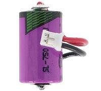 Batería de repuesto adecuada para el registrador de datos Testo 175-T3, 175-H1, 175-H2, 175-S1, 175-S2 batería, 1/2AA 3,6 V con cable y enchufe