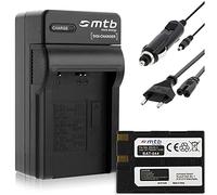 Batería de repuesto + cargador de red para coche compatible con Nikon EN-EL3 para Nikon D50, D70, D70s, D100