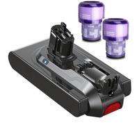 Batería de Repuesto Click-in para Dyson V11, 7000 mAh para V11 Absolute, V11 Extra, V11 Fluffy y V15 Detect
