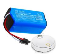 Batería de repuesto compatible con robot aspirador Kärcher RCV 3, RCV 2, 9.778-214.0, 2600 mAh / 37,44 Wh