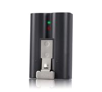 Batería de repuesto con anillo, para cámara de timbre 2/3/4, cámara de foco, cámara interior y exterior, batería recargable de iones de litio de 3,65 V de 6040 mAh