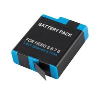 Batería de repuesto de 1500 mAh para GoPro Hero 5/6/7/8 AABAT-001 AHDBT-501 CS-GDB501MX