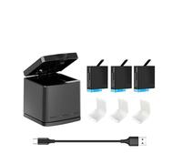 Batería De Repuesto De 1750 MAh, Compatible con GoPro, Accesorios For Cámara De Acción Hero 5 6 7 8 Black(1C3B)