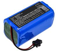 Batería de repuesto de 2600 mAh compatible con Bagotte BG600 MAX, BG600, BG700, BG750, H18650CH-4S1P, Tesvor X500, S6, S4, S3, Proscenic 850T, Lubluelu SL60D, SL61, LEFANT T700, M200 1 M1