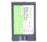 Batería de Repuesto de 3.65V 6040mAh con estación de Carga para Anillo, batería de Repuesto de 6040 mAh Compatible con Ring 2 3 4/Peephoie CAM/Spotlight CAM/Stick up/Spotlight CAM Solar/Video