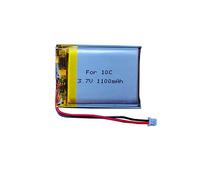 Batería de repuesto de 3,7 V 1100 mAh para Sena10C, 10C Pro motocicleta Bluetooth Auricular batería, Sena 10C-01 para casco de motocicleta, conector compatible con enchufe original