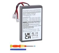 Batería de repuesto de 3,7 V/2000 mAh LIP1522 PS4 PS4Pro compatible con Sony PlayStation 4 compatible con controlador DualShock4 V1 V2 CUH-ZCT2 CUH-ZCT2E CUH-ZCT1E CUH-ZCT1U KCR1410