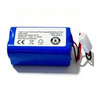 Batería De Repuesto De 4800 MAh, 14,4 V-14,8 V, RS-RT900866 CMICR18650F5 4S1P, Batería De Iones De Litio, Compatible Con Rowenta/Tefal Explorer Serie 20 40 Robot Aspirador(4800mAH)