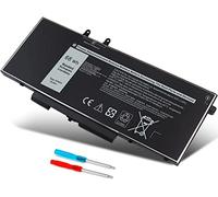 Batería de repuesto de 68 Wh 3HWPP para Dell Latitude 5410 5510 5501 5401 5411 5511 Precision 3541 3551, Inspiron 7706 2 en 1, Inspiron 17 7500 7506 2 en 1, negro 03HWPP 1 0X1J N. 2NLL 1VY7F 451-BCMN