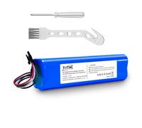 Batería de repuesto de 6900 mAh compatible con Dreame D9 Pro, D9 Max, L10s Ultra, D10, D10 Plus, D10s, L10, Xiaomi Mi S5, S6, S7, Q7 Max, MaxV Ultra Pure, Xiaomi Roborock S50, S55 + cepillo +