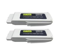 Batería de Repuesto de 7500 mAh, 11,1 V, Compatible con Blade Chroma Drone | Batería Recargable LiPo de Alta Capacidad for Drones | Tiempo de Vuelo extendido(2 Battery)