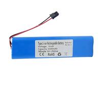 Batería De Repuesto De Iones De Litio De 14,4 V, 6500 MAh, 8 Celdas Con Protección BMS De Seguridad, Compatible Con Eufy RoboVac X8/X8 Hybrid/X8 Pro Robot Aspirador(6500mAh)