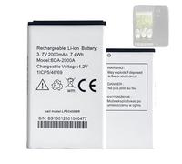Batería de repuesto HIGHAKKU compatible con Doro Liberto 825 8031 822 8030 BDA-2000A