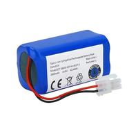 Batería de Repuesto Li-Ion 3500mAh 14.8V 4S1P, Compatible con ILIFE A4 A4s V7 A6 V7s Plus Aspiradora Robot Capacidad Real(2600MAH)