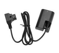 Batería de repuesto LP E6Dummy para Canon, sin mensajes de advertencia y con conexión estándar de conector DC. Ligera y portátil para grabación