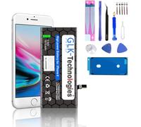 Batería de repuesto mejorada compatible con iPhone 6 A1549, A1586, A1589 | batería original GLK-Technologies | 1810 mAh | incluye kit de herramientas