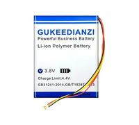 Batería de repuesto mejorada de 4800 mAh Carta 2 (c67ml) de 0 ciclos compatible con Onyx Boox Darwin 3 4 C67LM E-BOOK compatible con Onyx Boox Carta 2 C67ML C65ML C65HD T68 N96C/ML enchufe de 3 cables