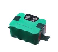 Batería de Repuesto Ni-MH de 4500 mAh, 14,4 V, Compatible con aspiradora Robot KV8 XR210 XR510 Cleanna Fmart Meidea ZECO Zebot Kaily amtidy(1pcs 3500mah)