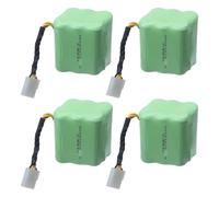 Batería De Repuesto Ni-MH De 4500 MAh, 7,2 V, Compatible con Neato XV-21 XV-11 XV-12 XV-14 XV-15 Robot Aspirador Pieza De Repuesto(4pcs Battery)