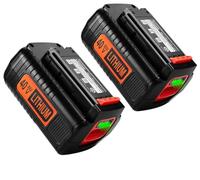 Batería de repuesto para Black and Decker de 40 V, para herramientas eléctricas LBXR36, LBX2040, LHT2436, LST136, LST540, BLA2040-30, batería de iones de litio de 1,5 Ah (2000 mAh, 2 unidades)