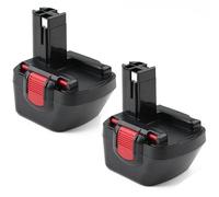 Batería de repuesto para Bosch 12 V 32612, BAT045, BAT120, BAT043, 22612, 23612, 2 607 335 273, Exact 12/8, PSR 12VE-2, GSB 12 VE-2, GSR 12-1, PSR 12, BAT. 046, BAT. 049, BAT139 (3000 mAh, 2 unidades)