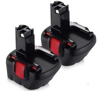 Batería de repuesto para Bosch BAT043 BAT045 BAT120 BAT139 2607335542 2607335526 2607335526 2607335274 2607335709 GSR 12-2 12VE-2 (2 unidades) PSR 12 GSB 12VE-2 22612 23612 32612