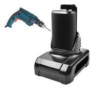 Batería de repuesto para Bosch de 12 V, 2,0 Ah, 2000 mAh, compatible con herramientas de sistema de 10,8 V y 12 V, BAT411, BAT412, BAT414, BAT420, 1600Z0002Y, piezas de repuesto para casa y jardín