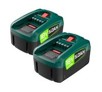 Batería de repuesto para Bosch PBA PSB PSR de 18 V, 5000 mAh, para herramientas de 18 V Green House y Gardena sistema de 18 V, batería Gardena de 18 V (no compatible con la aspiradora Bosch Unlimited