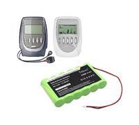 Batería de repuesto para Compe Fitness, Fitness Tens, Medi Compex, Medicompex, MI Fitness Trainer, Mi Sport 500, MI Theta Pro, Micro, Micro+, Mi-Fitness Trainer, Mi-Sport 500, 7,2 V/1800 mAh