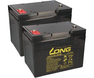 Batería de repuesto para Invacare G23 2X Kung Long KPH75-12NE M6 12V 75Ah Cyklenfest Akkuman Edition