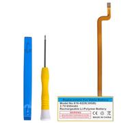 Batería de repuesto para iPod 5th-7th Gen A1136 A1238 6th Gen (650 mAh, modelo 616-0229)