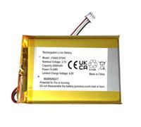 Batería de repuesto para Keychron Q1/Q2/Q3/Q4/Q5/Q6 Pro, Q1/Q2/Q3/Q5/Q6 Max, 4000 mAh, 3,7 V