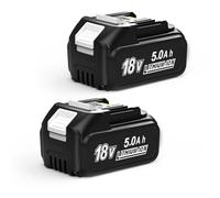 Batería de repuesto para Makita BL1850 BL1860B BL1855 BL1840 BL1830 con conector USB (5,0 Ah, 18 V)