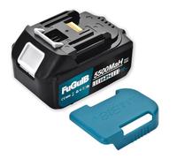 Batería de repuesto para Makita BL1860B, BL1850B, BL1840, BL1830, BL1860B, BL1815, BL1835, BL1860B, BL1845, BL1850, 194205-3, LXT-400, batería de 18 V para herramientas con LED (1×5,5 Ah/5500 mAh)