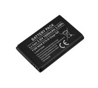 Batería de repuesto para Nokia E70 / N-Gage QD Li-ion 3,8 V 1000 mAh 3,6 Wh
