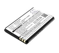 Batería de repuesto para Panasonic KX-TU110, KX-TU110 EXB, KX-TU110 EXC, KX-TU110 EXV (1200 mAh/4,44 Wh)
