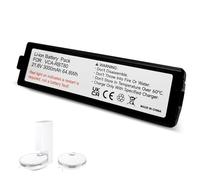 Batería de repuesto para robot aspirador Samsung Jet Bot, 21,6 V, 3000 mAh, compatible con VR30T80313W, VR30T85513W, VR8500, batería de iones de litio equivalente a VCA-RBT80