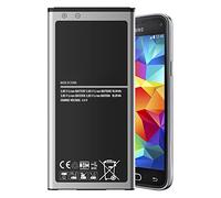 Batería de repuesto para Samsung Galaxy S5 mini, 2600 mAh de alta capacidad, compatible con modelos EB-BG800BBE/EB-BG800BBU