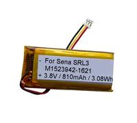 Batería de repuesto para Sena SRL3, sistema de comunicación Bluetooth SP144, batería Srl3, 3,8 V, 810 mAh