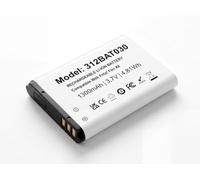 Batería de repuesto para teléfono AVM Fritz!Fon X6, 1300 mAh, batería de | Celda de alta capacidad de actualización 2026, chip inteligente de alta calidad, mayor tiempo de funcionamiento