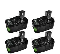 Batería de repuesto Ryobi de 8000 mAh 18 V, batería de iones de litio de 8.0 Ah compatible con P108 RB18L25 RB18L15 RB18L13 RB18L40X RB18L50 P107 P122 P104 P105 P102 P102 P1102 03 con LED Indicador