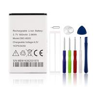 Batería de repuesto SwarKing compatible con Doro 5030 5031 6520 65xx DBC-800D con kit de herramientas