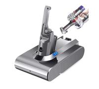 Batería De Repuesto V8 De 21,6 V Y 12800 MAh, Compatible Con Las Aspiradoras De Mano Inalámbricas Dyson V8 Absolute, V8 Animal, V8 Motorhea, V8 Fluffy Carbon Fiber Y SV10.(9800mAh)