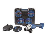 Batería del juego de rectificadora angular 20V 4.0Ah 125mm Scheppach ixes