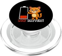 Batería descargada, no Hay Nada Que Hacer, Cero energía. Gato PopSockets PopGrip para MagSafe