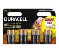 Batería Duracell Basic AA 1500mAh 8 unidades