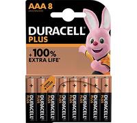 Batería Duracell plus 8xaaa | 10 unidades