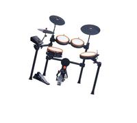 Batería Electrónica Actuación Escenario Adulto Tocando Batería Naranja Púrpura baterias electronicas profesionales(Orange 1)